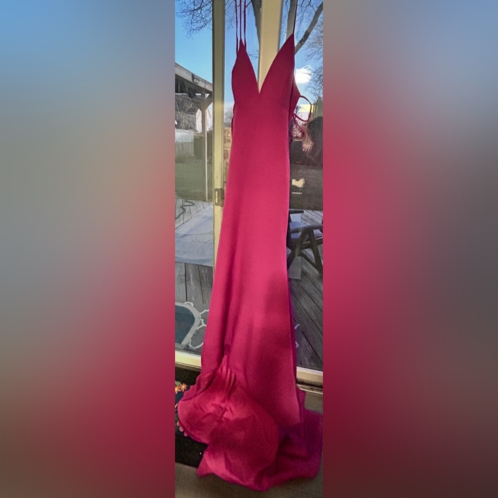 Vibrant Pink Maxi Dress